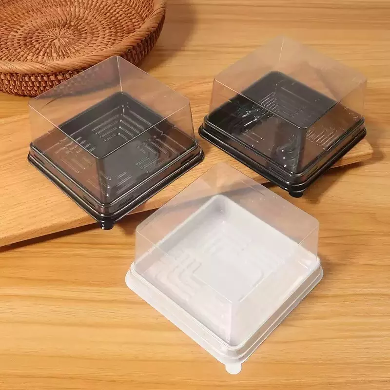 Plastik termoplastik tort qutusu